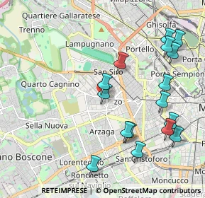 Mappa Via Rembrandt, 20147 Milano MI, Italia (2.26188)