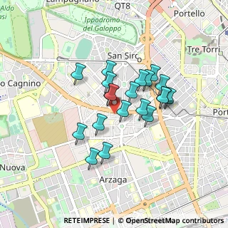 Mappa Via Rembrandt, 20147 Milano MI, Italia (0.666)