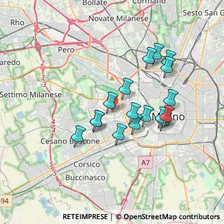 Mappa Via Rembrandt, 20147 Milano MI, Italia (3.17176)
