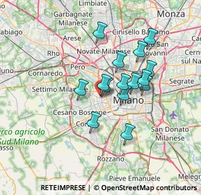 Mappa Via Rembrandt, 20147 Milano MI, Italia (5.29067)