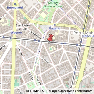 Mappa Corso Vercelli, 33, 20144 Milano, Milano (Lombardia)