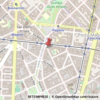 Mappa Via Paolo Giovio, 3, 20144 Milano, Milano (Lombardia)