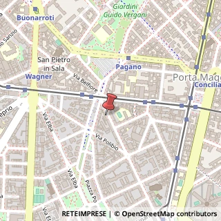 Mappa Via Paolo Giovio, 4, 20144 Milano, Milano (Lombardia)