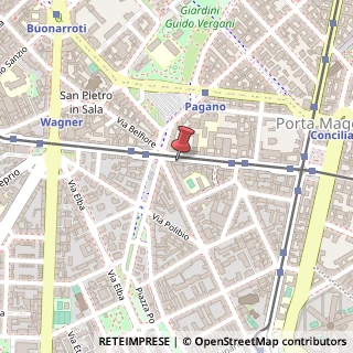 Mappa Corso Vercelli, 35, 20144 Milano, Milano (Lombardia)