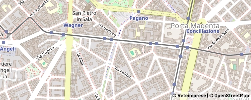 Mappa Milano