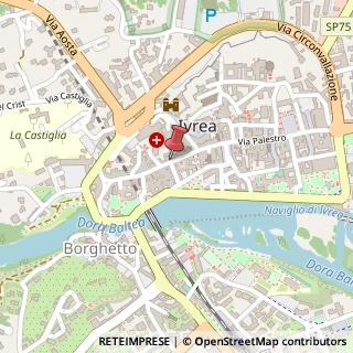 Mappa Via Arduino, 64, 10015 Ivrea, Torino (Piemonte)