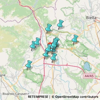 Mappa Corso Cavour, 10010 Ivrea TO, Italia (4.25643)