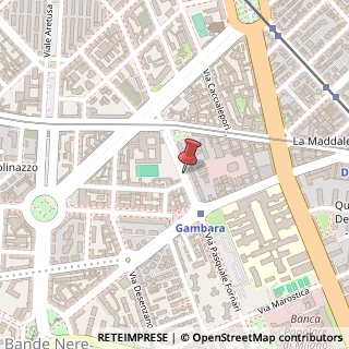 Mappa Via Antonello da Messina, 5, 20146 Milano, Milano (Lombardia)
