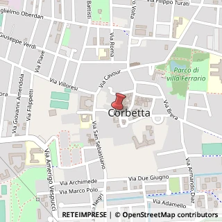 Mappa Via del Crocefisso, 11, 20011 Corbetta, Milano (Lombardia)