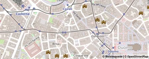Mappa Mailand