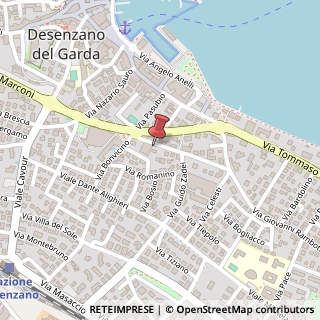 Mappa Via Eugenio Curiel, 10, 25015 Desenzano del Garda, Brescia (Lombardia)