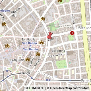 Mappa Via Uberto Visconti di Modrone, 29, 20122 Milano, Milano (Lombardia)