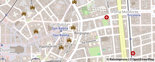 Mappa Milano
