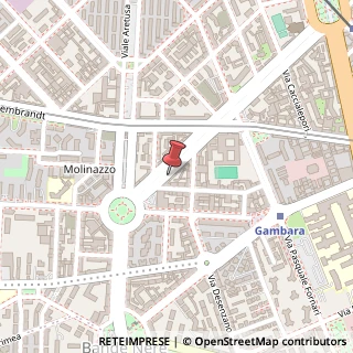 Mappa Via Pisanello, 21, 20146 Milano, Milano (Lombardia)