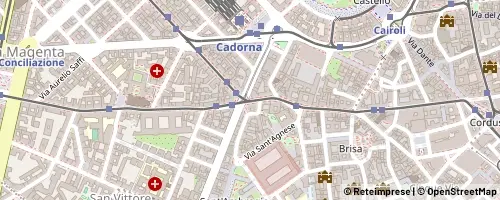 Mappa Milano