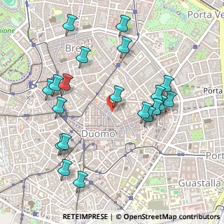 Mappa Via Agnello, 20121 Milano MI, Italia (0.538)