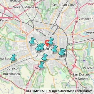 Mappa Via Agnello, 20121 Milano MI, Italia (3.53909)