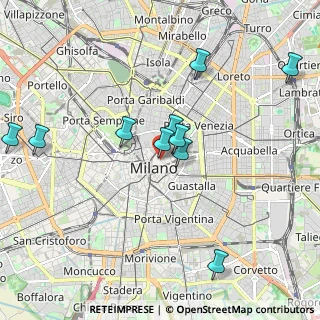 Mappa Via Agnello, 20121 Milano MI, Italia (2.19909)