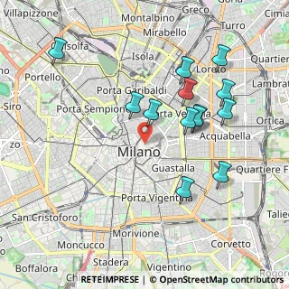 Mappa Via Ulrico Hoepli, 20121 Milano MI, Italia (1.93692)