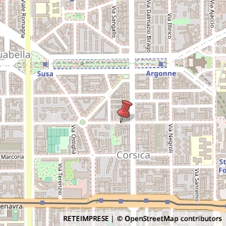 Mappa Via Gian Carlo Sismondi,  36, 20133 Milano, Milano (Lombardia)
