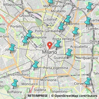 Mappa Via Tommaso Marino, 20121 Milano MI, Italia (2.87286)