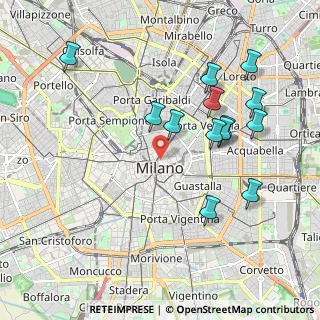 Mappa Via Tommaso Marino, 20121 Milano MI, Italia (2.02538)