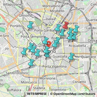 Mappa Via Tommaso Marino, 20121 Milano MI, Italia (1.63842)