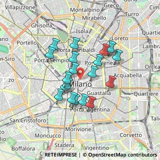 Mappa Via Tommaso Marino, 20121 Milano MI, Italia (1.458)