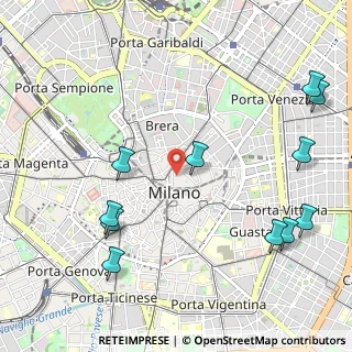 Mappa Via Tommaso Marino, 20121 Milano MI, Italia (1.32636)