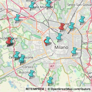 Mappa Via Privata Asti, 20149 Milano MI, Italia (5.66)