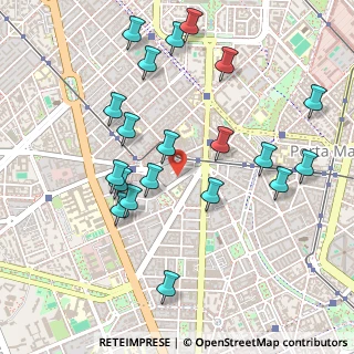 Mappa Via Privata Asti, 20149 Milano MI, Italia (0.5295)