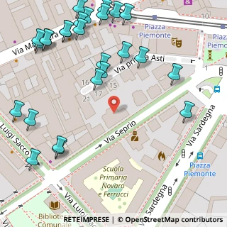Mappa Via Privata Asti, 20149 Milano MI, Italia (0.09407)