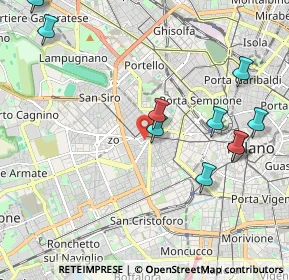 Mappa Via Seprio, 20149 Milano MI, Italia (2.53364)