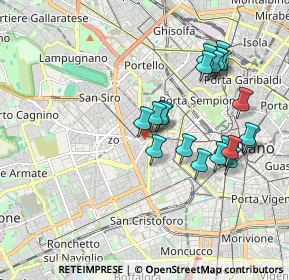 Mappa Via Seprio, 20149 Milano MI, Italia (1.802)