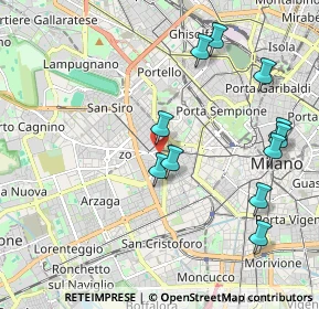 Mappa Via Privata Asti, 20149 Milano MI, Italia (2.15909)