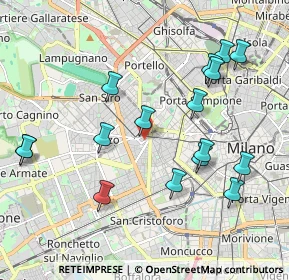 Mappa Via Seprio, 20149 Milano MI, Italia (2.1375)