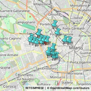 Mappa Via Privata Asti, 20149 Milano MI, Italia (1.1495)