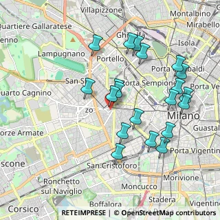 Mappa Via Privata Asti, 20149 Milano MI, Italia (1.9455)