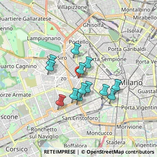 Mappa Via Privata Asti, 20149 Milano MI, Italia (1.39538)