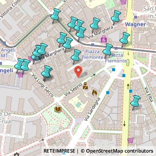 Mappa Via Seprio, 20149 Milano MI, Italia (0.153)