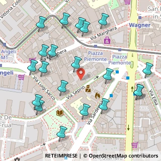 Mappa Via Seprio, 20149 Milano MI, Italia (0.155)