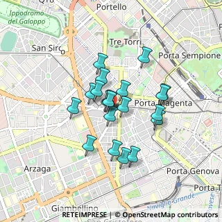 Mappa Via Seprio, 20149 Milano MI, Italia (0.648)