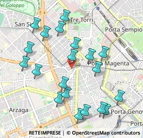 Mappa Via Seprio, 20149 Milano MI, Italia (1.059)