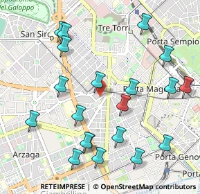 Mappa Via Seprio, 20149 Milano MI, Italia (1.157)
