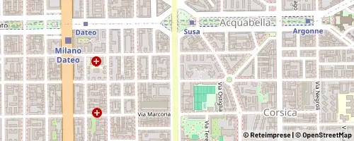 Mappa Milano
