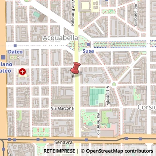 Mappa Viale Campania, 35, 20133 Milano, Milano (Lombardia)