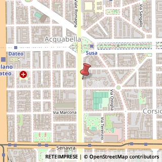 Mappa Viale Campania, 40, 20133 Milano, Milano (Lombardia)