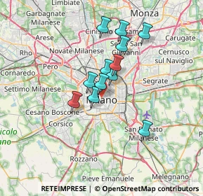 Mappa Via Tommaso Grossi, 20121 Milano MI, Italia (5.23417)