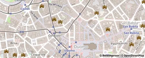 Mappa Milano