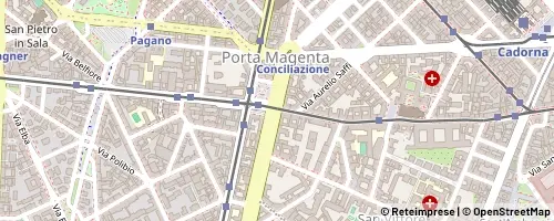 Mappa Milano